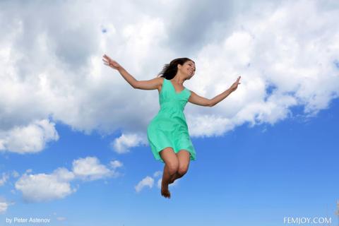 Arina F in Femjoy set Climbing High