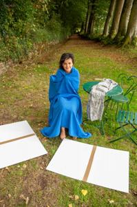 Ronni in Morey Studio set Enjoying a Breeze