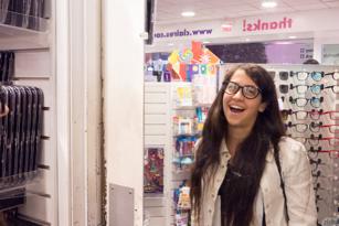 Caroline Ray in Zishy set Fox Hills Mall