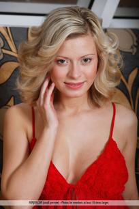 Anne P in Femjoy set Touch By Touch