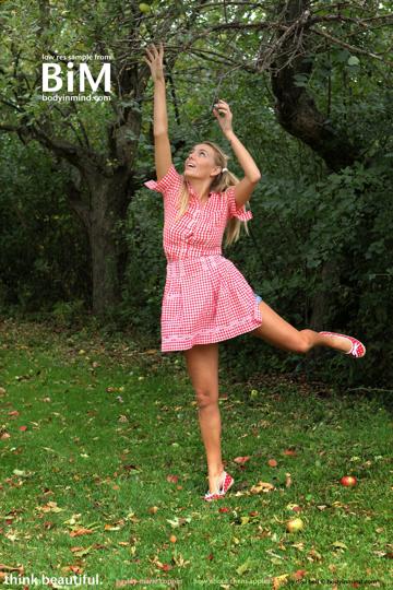 Hayley-Marie Coppin in Body In Mind set How About Them Apples?
