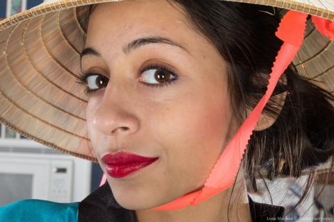 Luna Monroe in We Are Hairy set Luna Monroe's hairy pussy loves carrots