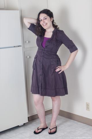 Tamar in We Are Hairy set Hairy girl Tamar strips in her kitchen