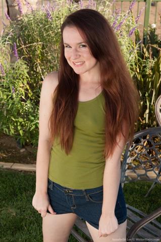 Annabelle Lee in We Are Hairy set Hairy girl Annabelle Lee is a natural beauty