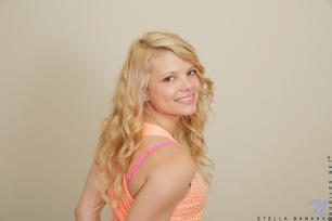 Stella Banxxx in Nubiles set Short skirt and heels