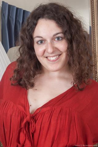 Tamar in We Are Hairy set Hairy Tamar goes through her wardrobe and strips