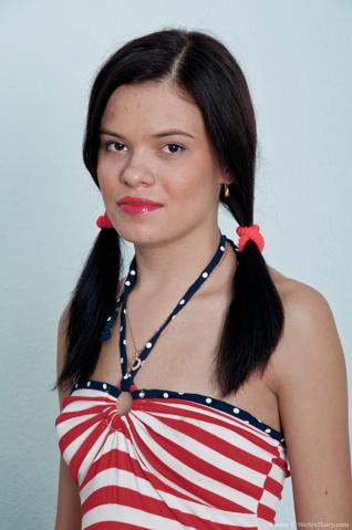 Bonny in We Are Hairy set Bonny looks red hot while getting hot and bothered