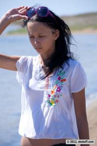 Teresa in Skokoff set Bottomless