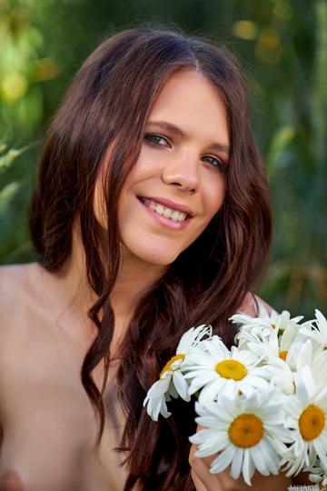 Elena Max in Metart set Wild Daisies