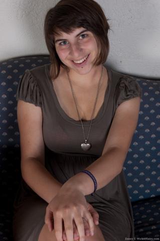 Zooey in We Are Hairy set Hairy Zooey returns from a picnic