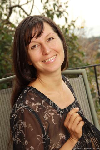 Carmen in We Are Hairy set Sexy Carmen gets some sunlight