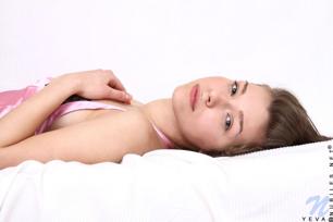 Yeva in Nubiles set Black pantyhose