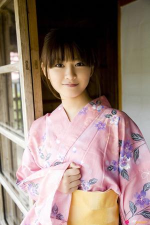 Natsumi Kamata in All Gravure set Kimono Angel