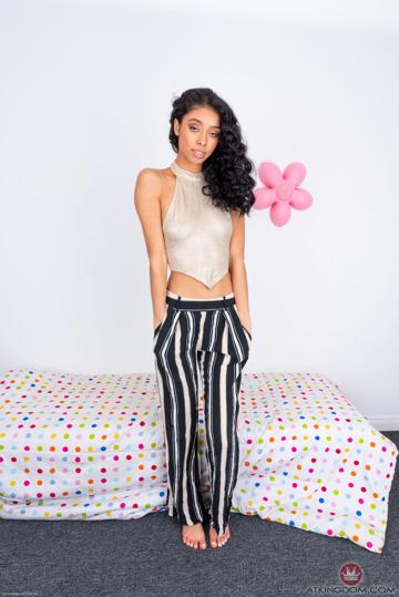 Jada Doll in ATK Petites set Perky Tits Pussy Spreading