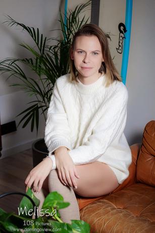 Melissa in Domingo View set Melissa Lets The Plants Stare