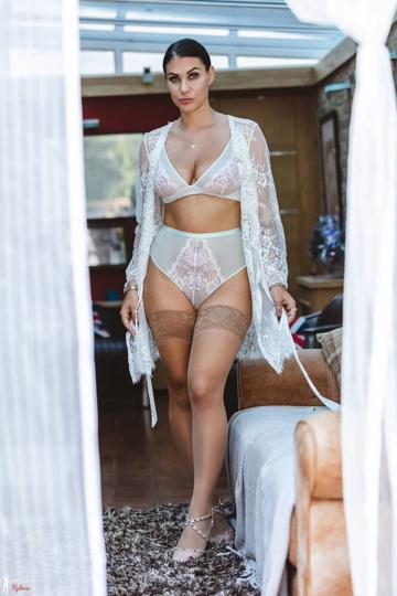 Roxy Mendez in More Than Nylons set A Look Through