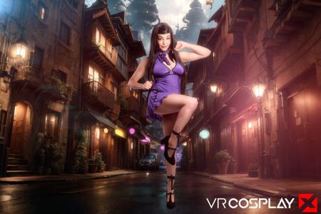 Rissa May in VR Cosplay X set Final Fantasy VII Remake