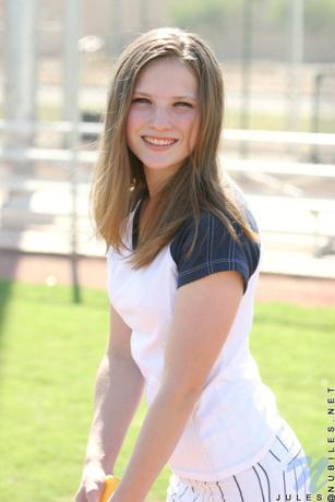 Jules in Nubiles set Basball