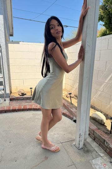 Laynee James in ATK Petites set Behind the Scenes