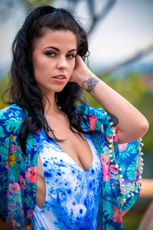 Aemelia Fox in Hayleys Secrets set Cute Kimono