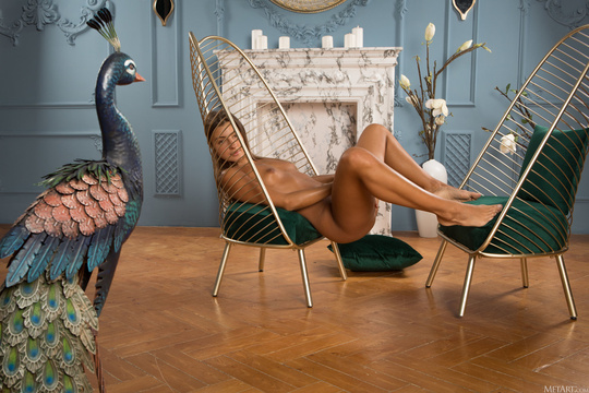 Melena A In Metart Set Peacock — nude pic 16