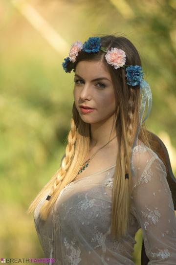 Stella Cox in Breathtakers set Back To Nature