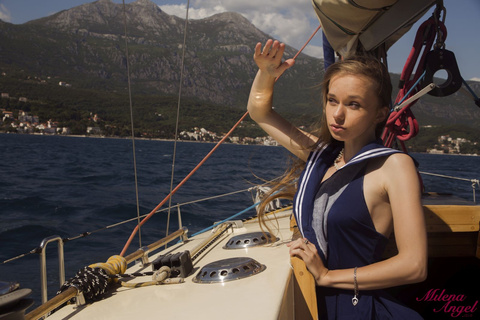 Milena Angel In Milena Angel Set Sailor — nude pic 20