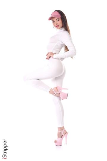 Hilary C in Istripper set Perfect Outline