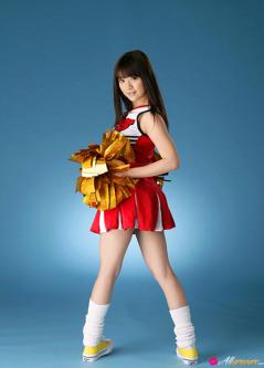 Megu Fujiura in All Gravure set Cheer