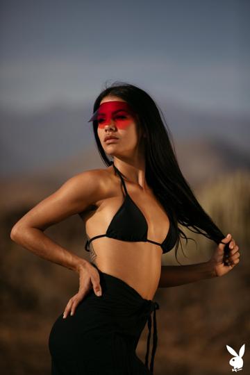 Estefania Pahe in Playboy set Solar Power