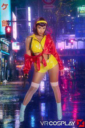 Violet Starr in VR Cosplay X set Cowboy Bebop Faye Valentine