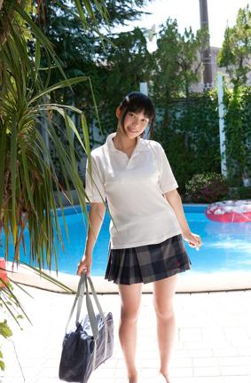 Tomoe Yamanaka in All Gravure set Wet Birthday Girl 1