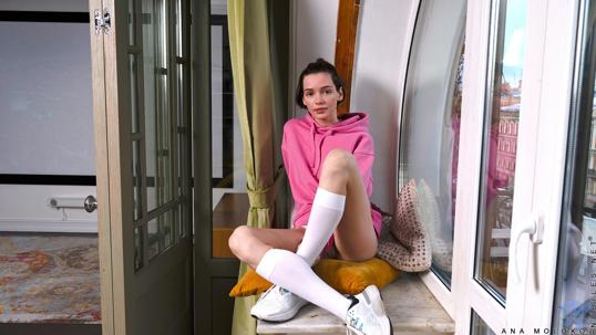 Ana Moloko in Nubiles set Pretty In Pink