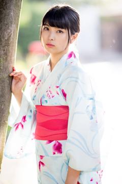 Miharu Mochizuki in All Gravure set Mochi Kimono