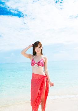 Angel Moe in All Gravure set Beach Sky