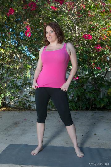 Maggie Green in Cosmid set Maggies Yoga Pants