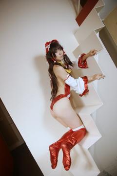 Hozaki in All Gravure set Touhou Gou Roku 1