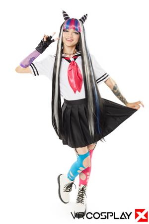 Lola Fae in VR Cosplay X set Dangaropa Ibuki Mioda
