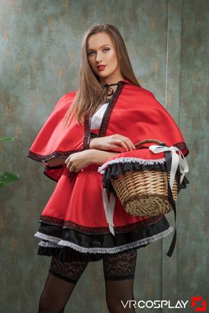 Stacy Cruz in VR Cosplay X set Red Riding Hood