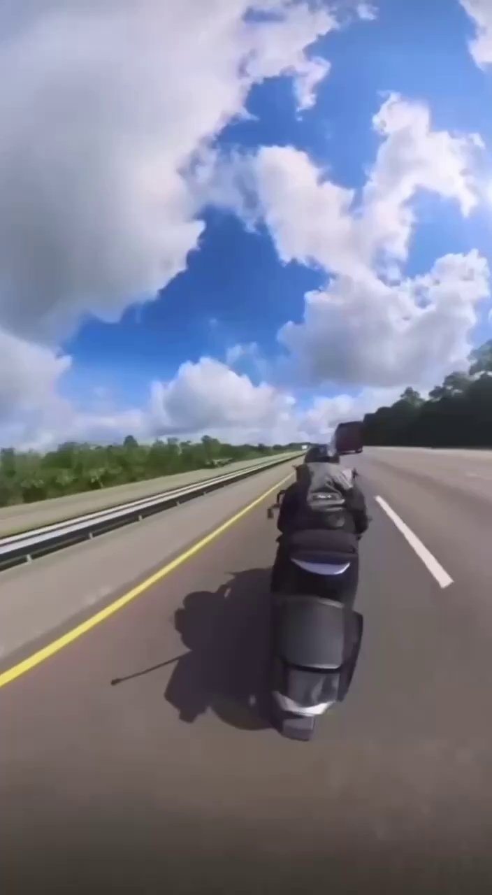 He rode enough and is sleeping