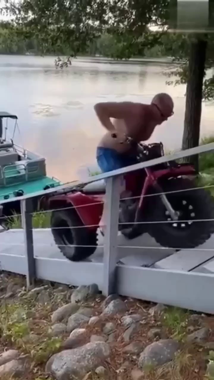 Typical dad after a couple of beers